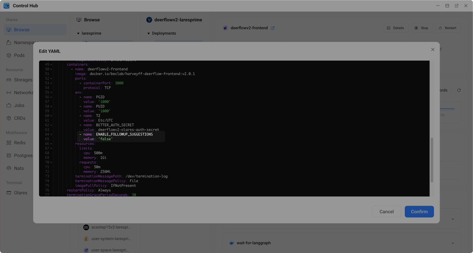 Enable follow-up suggestions