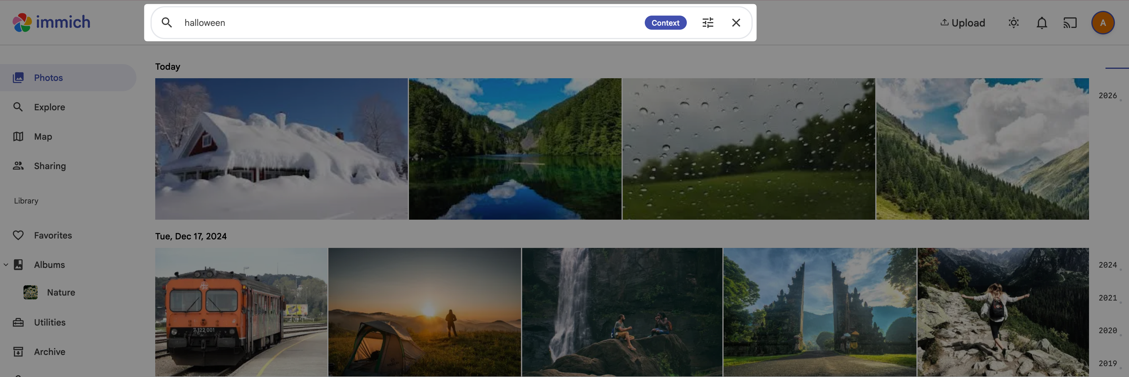 Smart search for photos