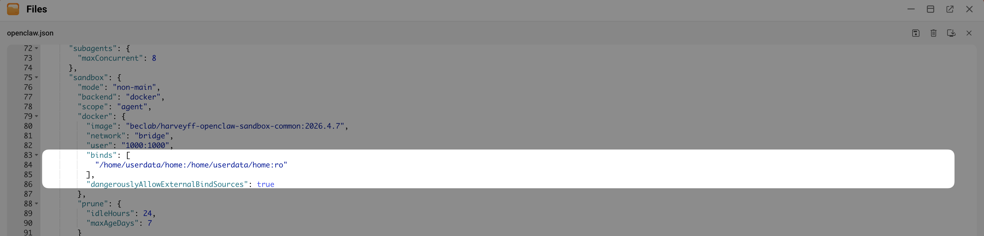 Grant read-only access to Home directory